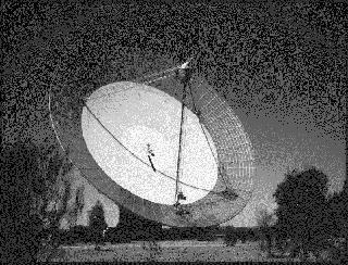 segment joining the vertex and focus). The shape of car headlights, mirrors in reflecting telescopes, and television and radio antennae (such as the one at right) all utilize this property.