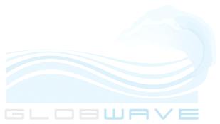 GlobWave Diagnostic Data Set (DDS) Allows the following interactive