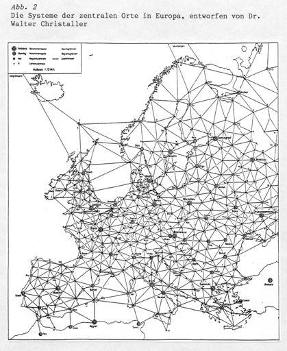 Europe: a Networks of Cities A network > A Europe of regions of