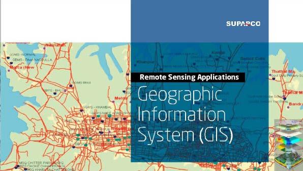 Infrastructure mapping through satellite technology Mobile Irrigation survey system Vehicle tracking and fleet management Information system for emergency response and disaster prevention, surveying