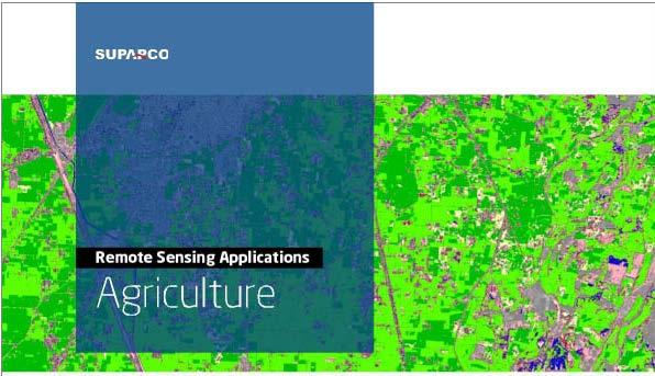 Crop area estimation Crop yield and production forecasting and estimation Use of advance technologies for food security