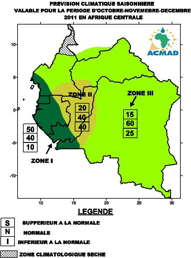3.3 Cholera During the month of October 2011, heavy rainfall with floods was observed in Ghana and Central African Republic.