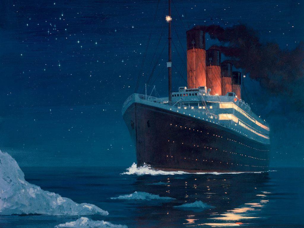Too strong We know that Titanic sank because it collided with an iceberg.