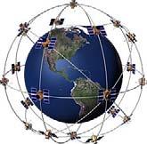 navigation system made up of a network of 24 satellites placed into orbit by the U.S. Department of Defense.