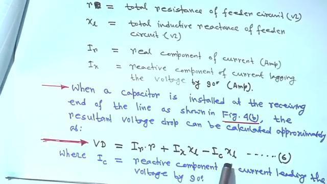(Refer Slide Time: 17:14) So, r is the total resistance of the feeder that is in Ω; x l is equal to total inductive reactance of the feeder it is in Ω.