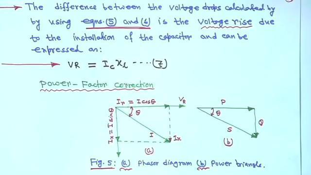 (Refer Slide Time: 19:01) So, in that case your difference between the voltage drop calculated by using equation 5 and 6; that is basically the voltage rise will be I c x l.