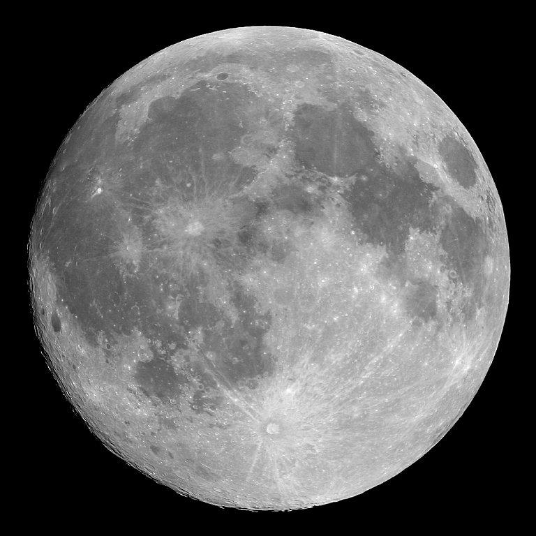 Misconception: the full moon is twice as bright as the