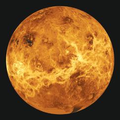 Earth Venus has a thick atmosphere made up of CO 2. The high temperature on Venus is attributed to the green house effect due to the high percentage of Co 2 present in its atmosphere.