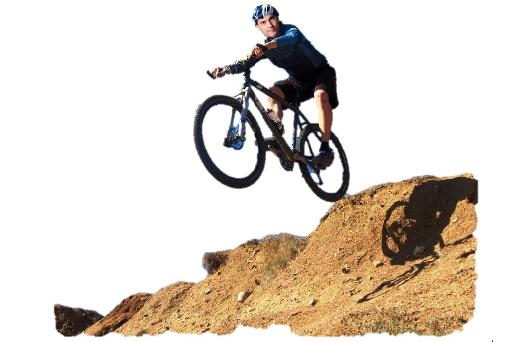 2. Consider a simplified model of a front mountain bike suspension. The input is the position x 1 (t) of the rocky terrain and the output is the position x 2 (t) of the person with mass m.