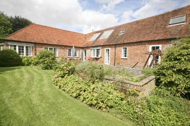 a lovely setting with far reaching views in the