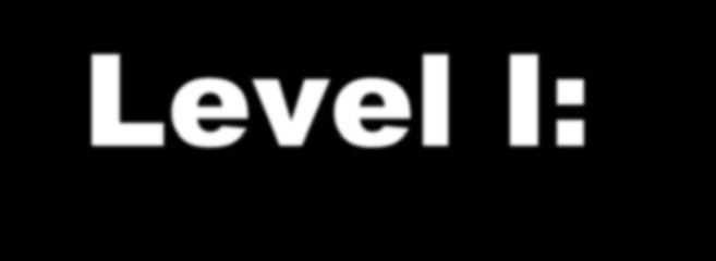 Level I: Operation Step I: Notification and Update Mayor, City Council, and Media Department