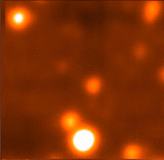 Large Telescope Lucky Imaging. Globular cluster M13 on the Palomar 5m.