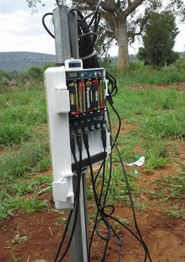 Sensor stations Soil moisture sensors Soil temperature (and flow)