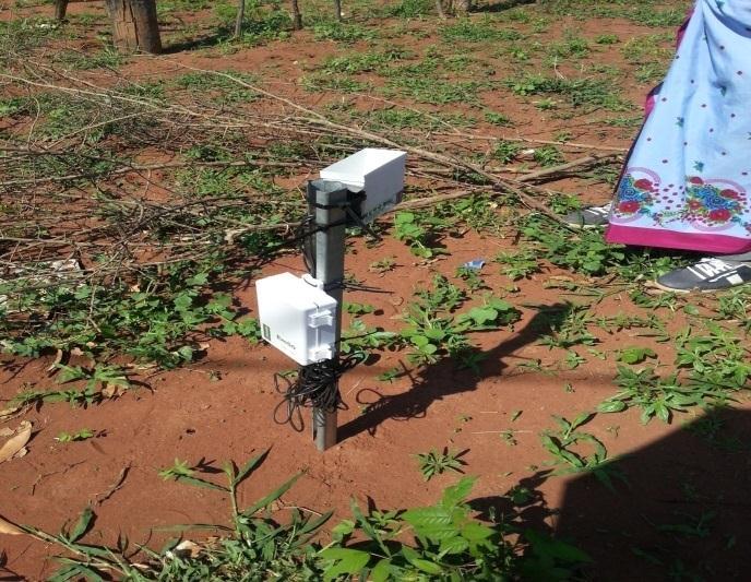 Sensors for monitoring of rainfall and soil moisture Sensors Sensor data: To locally follow what is happening - obtain information about, e.g. soil moisture, rainfall.