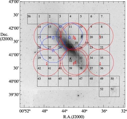 A wide field survey of kilo globular clusters in M31 3d x 3 d imaging (KPNO 0.