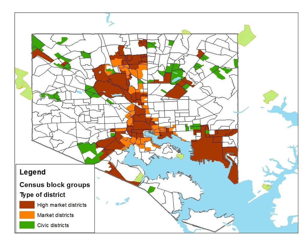 The spill-over effect of natural cultural districts Philadelphia neighborhoods with concentrations of cultural resources including many lowincome areas enjoyed