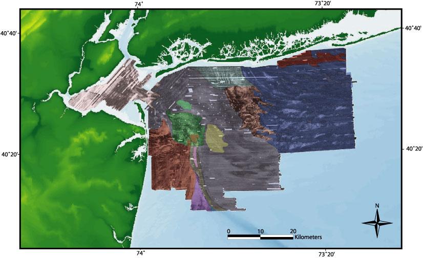 Seabed Interpretive Map Pleist. Grav. Sand Holo. Sand Waves Anthropogenic Deposits Pleist. S and Holo.