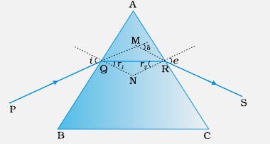 (a) In the quadrilateral AQNR at Q and R, two of the angles are right angles.