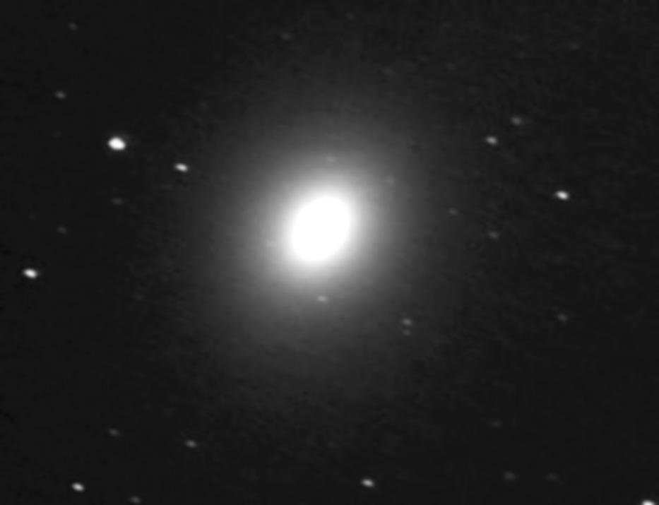 19. The image shows M82, a giant elliptical galaxy. (a) Name three other types of galaxy. 1... 2... 3.