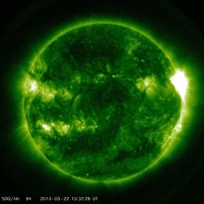 Associated CME/flare event Long-duration M5.