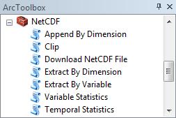 New NetCDF Tools (under development) OPeNDAP to NetCDF Clip Extract By Variable