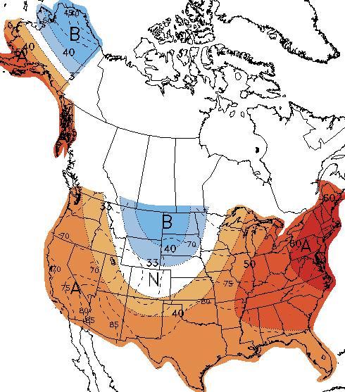 8 14 Day Weather Information Commentary: The 8 14 day temperature outlook for August 20 th to August 26 th forecasts above to much above normal temperatures continuing for most of the US and below to