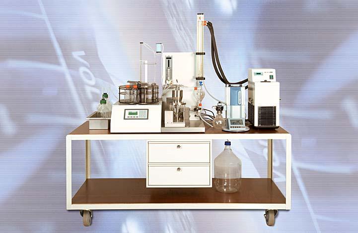 Broad Spectrum of Application for the EVA III Analytical Preparation System The new EVA III-system by LCTech processes fully automatically up to 52 samples one after the other - sequentially and
