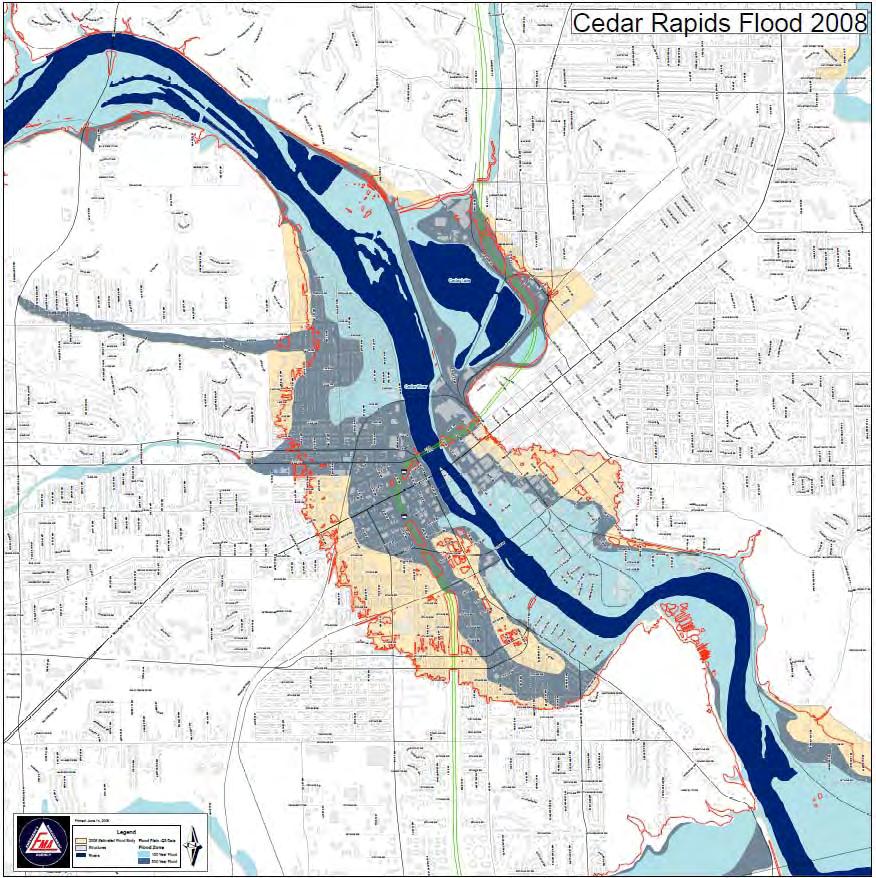 Key Findings & Recommendations Finding 28: Flood inundation mapping will help the public, media, emergency managers, and others visualize the spatial extent and depth of flood waters in the vicinity