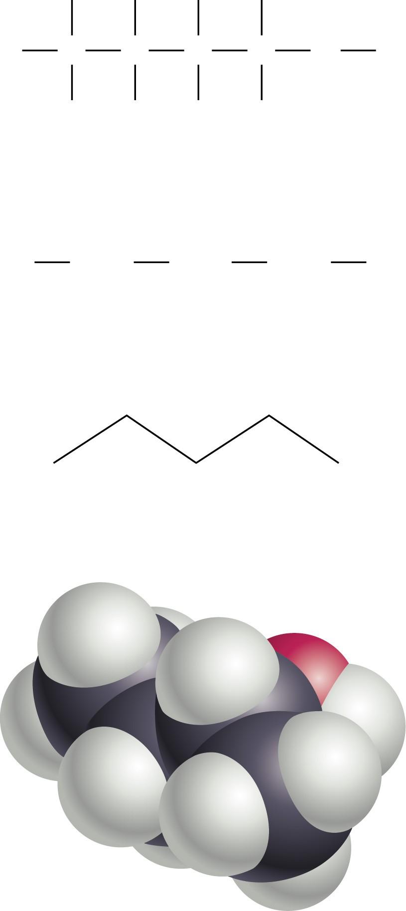 2.2 How Do Atoms Form Molecules? A molecule may be depicted in different ways.