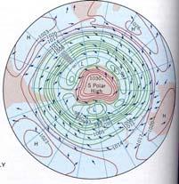 Antarctic Mean Sea Level Pressure High over continent is artificial (continent is not at sea level!