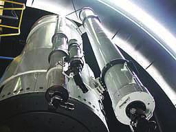Page 6 SWRAL Newsletter 11-inch refractor right side mounted on 36" Gueymard telescope at George Observatory There are three domed telescopes at the George Observatory: the largest is the 36-inch