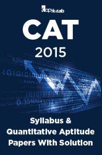CAT 015 Quantitative Aptitude Papers With Solutions Publisher : Author :