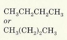 structural formula condensed formula Partially