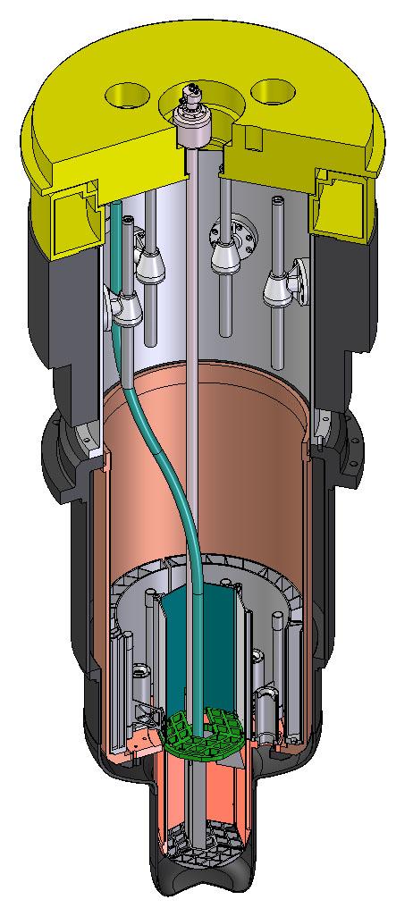 FS-1 Capsule Irradiation The FS-1 capsule runs inside the MITR In- Core Sample Assembly (ICSA) thimble The ICSA is an instrumented inert gas irradiation