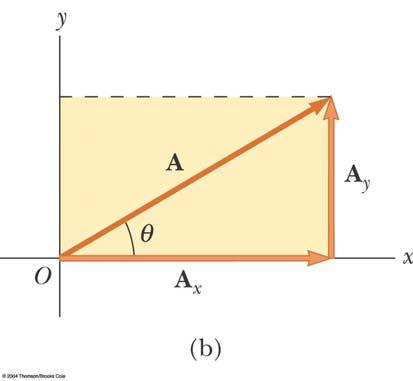Components of a Vector, cont n vector can