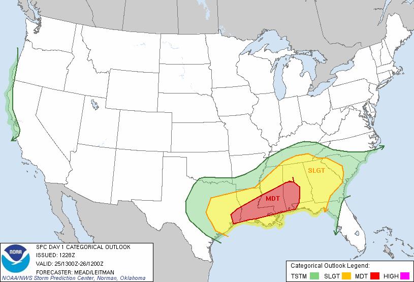 Convective Outlook Days