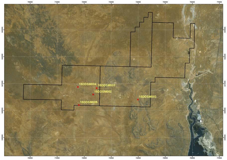Mineral Systems Drilling Program The Mineral Systems Drilling Program 2015 (MSDP) will assist with diamond drilling at least four of Kingston s five IOCG targets at Six Mile Hill.