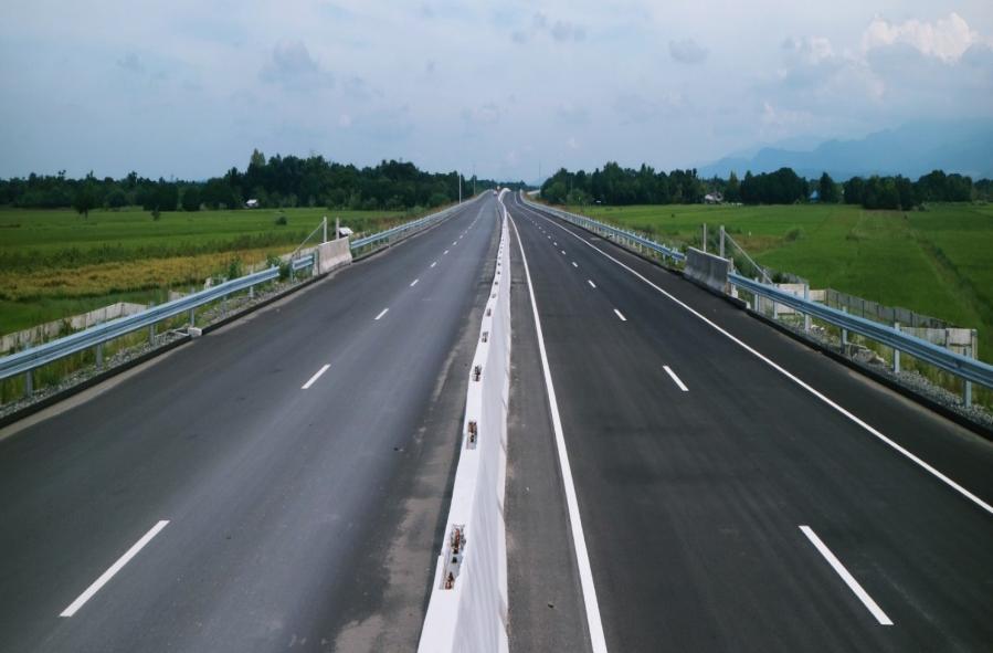 TPLEX Completed Lane markings