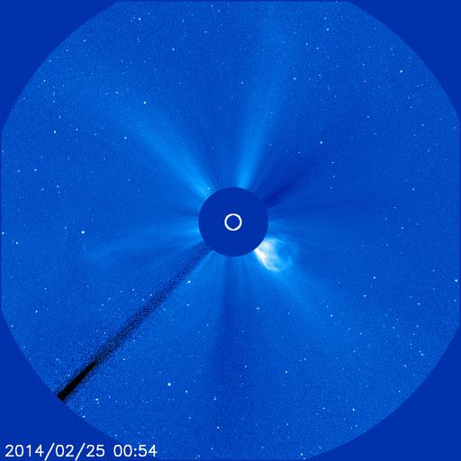 Solar Wind The corona expands outwards, becoming the solar wind A Solar Flare can bombard