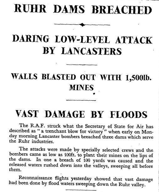 The deadly torrent measured over 9 meters in height and destroyed everything through the Eder valley up to Kassel.