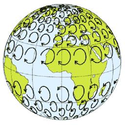 6.4 - How Does the Coriolis Effect Influence Moving Objects? Pgs.169 172 1. The changes the intended of a body. 2. The Coriolis Effect causes moving objects on Earth to follow paths.