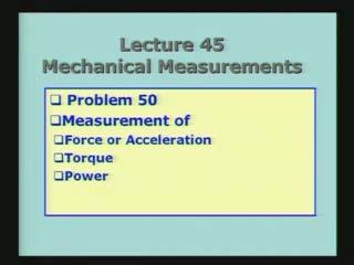 Mechanical Measurements and Metrology Pr