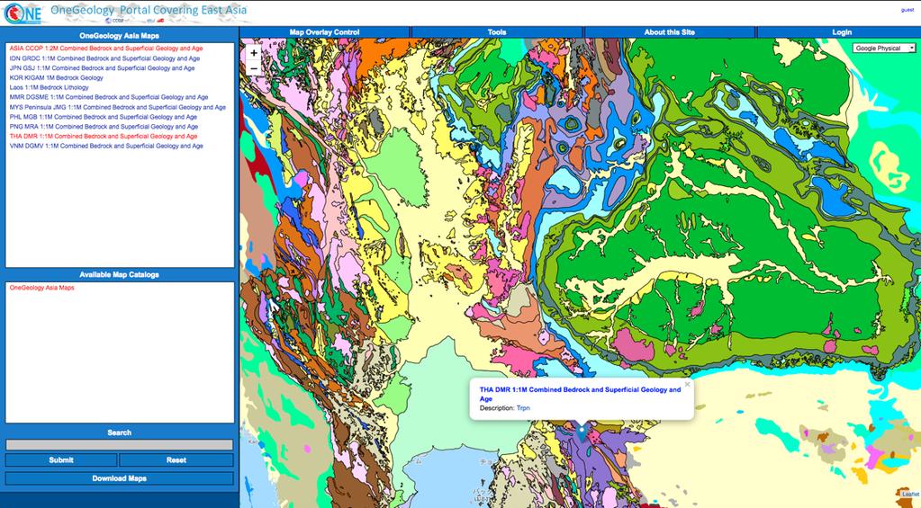 The system also provides the interface for the creation of a customized WebGIS portal for spatial data viewing and processing.