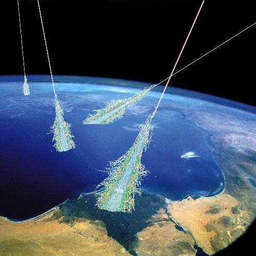 LHC and cosmic rays Cosmic rays: flux of charged particles