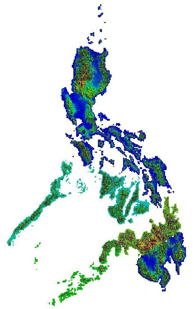 DTM derived from IfSAR For elevation data,