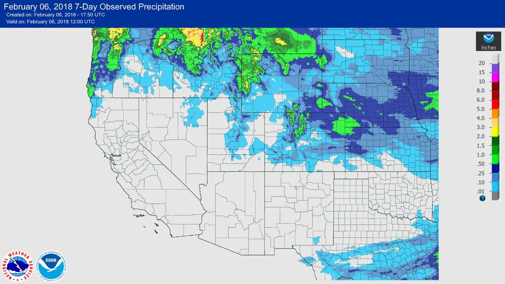 NIDIS Intermountain West Drought Early Warning System February 6, 2018