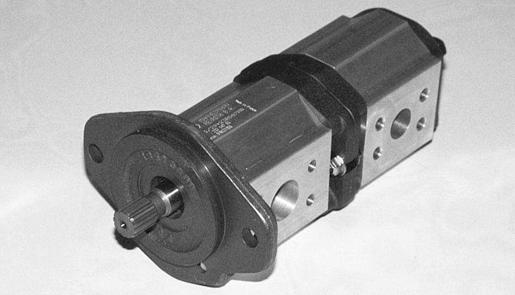 ..A 07 MS 1 PF2G3-3X/029 RD 07 MK 1 PF2G3-3X/023 N 07 MH Functional description, section G3 hydraulic pumps are self-priming external gear pumps.