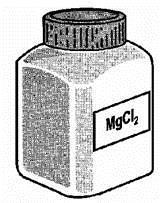 Bonding part 5 Q1. The drawing shows a container of a compound called magnesium chloride. How many elements are joined together to form magnesium chloride? Magnesium chloride is an ionic compound.