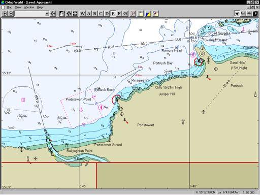 Information on Admiralty Charts Geological Maps Substrate type Currents Water depth Wrecks Navigation Markers Placenames HWM & LWM The geology of an area has a profound effect on many aspects of the