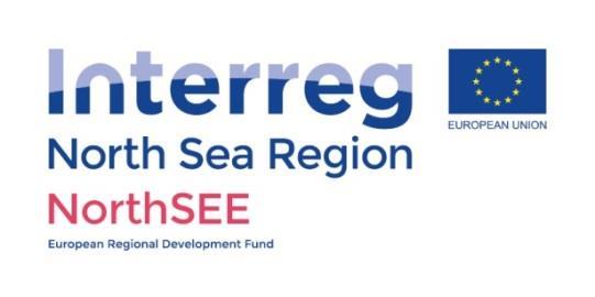 3. NorthSEE A North Sea Perspective on Shipping, Energy and Environment Aspects in MSP Duration: 2016 2019 (Logo bitte auch auf deutscher Website durch dieses ersetzen) Funding: Interreg North Sea